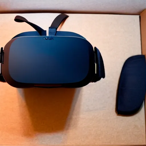 Image similar to next-gen oculus quest unboxing