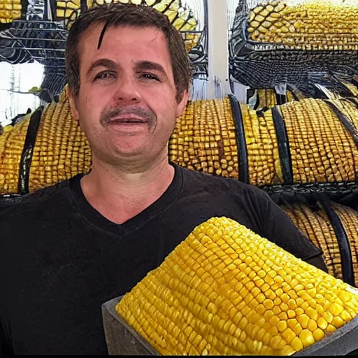 Prompt: you are now corn man