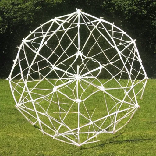 Prompt: tensegrity,