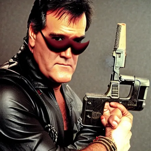 Image similar to Bruce Campbell as Duke Nukem