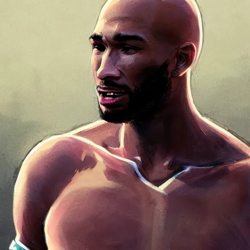 Prompt: a film still portrait of footballer terrence boyd, bald, finely detailed features, closeup at the face, perfect art, trending on pixiv fanbox, painted by greg rutkowski makoto shinkai takashi takeuchi studio ghibli akihiko yoshida