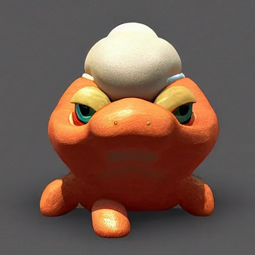 Image similar to Nintendo's Toad as Aleister Crowley