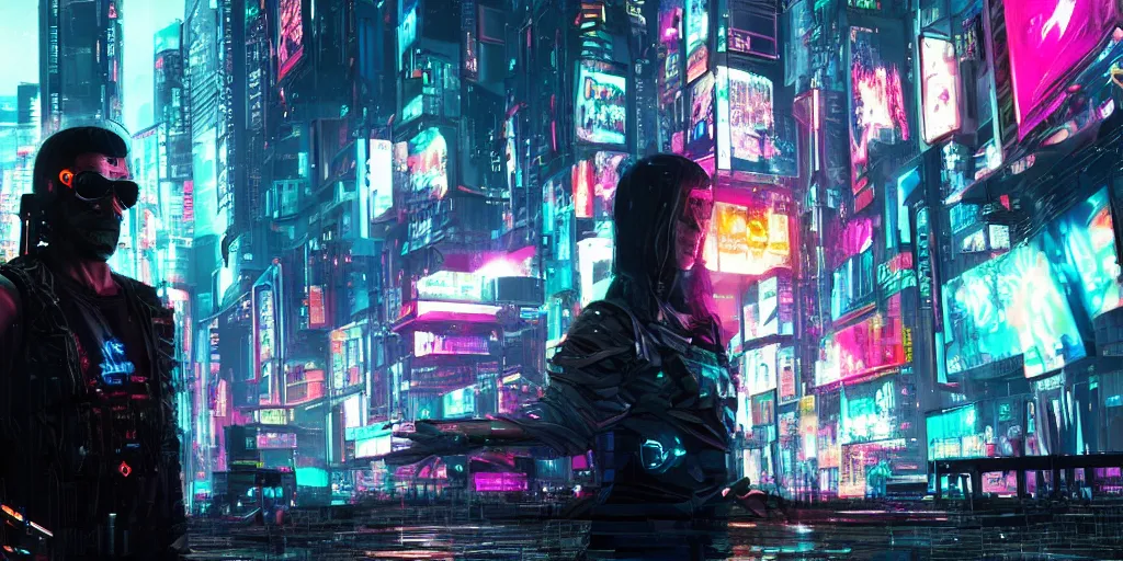 Prompt: Cyberpunk