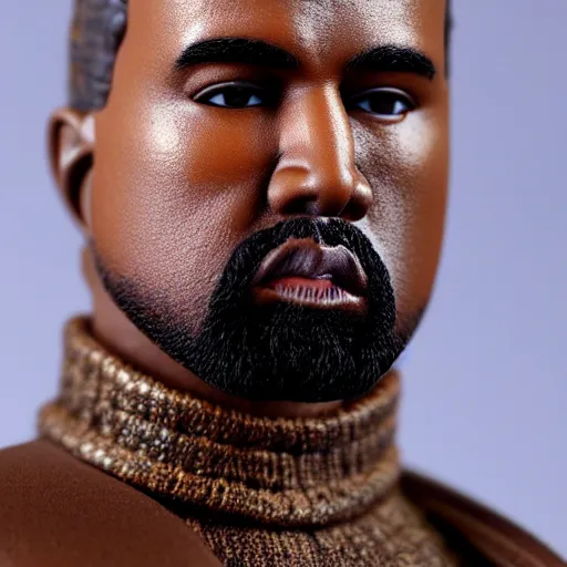 Prompt: hot toys kanye west