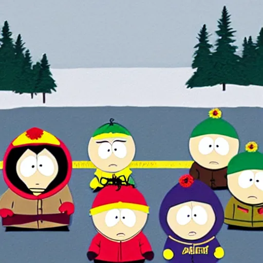 Prompt: south park