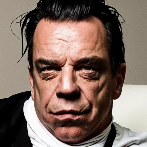 Prompt: Meme of Till Lindemann