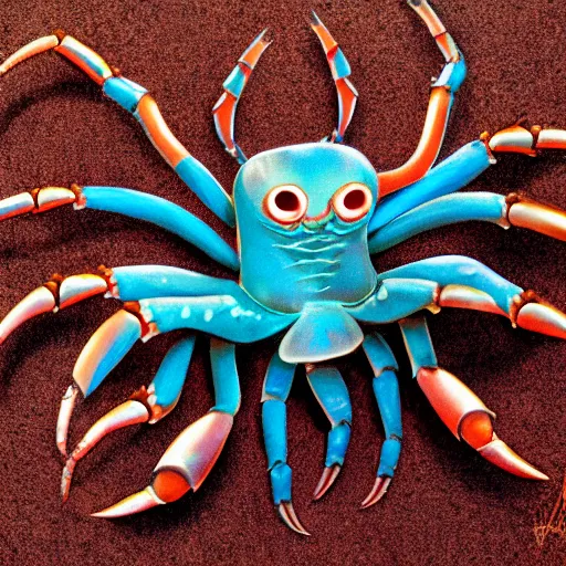 Image similar to alien crab