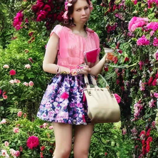 Image similar to floral hungarian female fashion