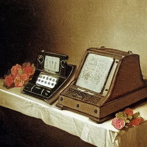 Image similar to smartphone from 1700s'