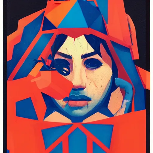 Image similar to Supreme x Bloo Profile Picture by Sachin Teng, asymmetrical, Organic Painting , Matte Painting, geometric shapes, hard edges, graffiti, street art,:2 by Sachin Teng:4