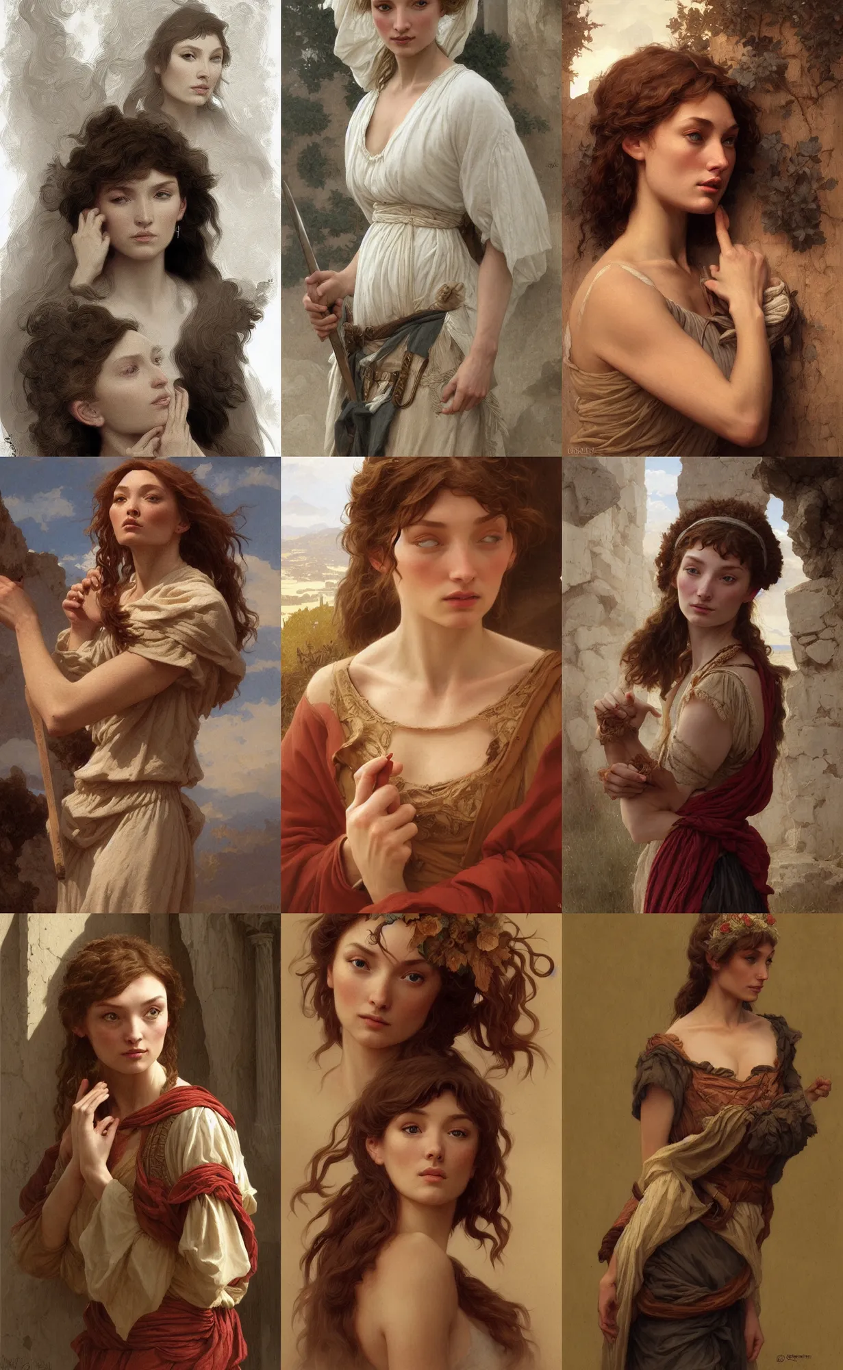 Prompt: traditional corsican, intricate, highly detailed, artstation, illustration, jurgens, rutkowski, bouguereau, eleanor tomlinson