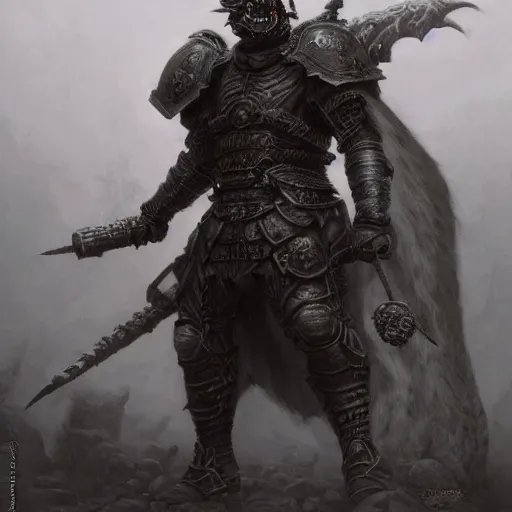 Image similar to berserk skullknight black armor, anthropomorphic shiba inu, full armor visible, shiba inu face, stuning 3 d render, masterpiece, glowing aura, by donato giancola and greg rutkowski and wayne barlow and zdzisław beksinski, realistic face