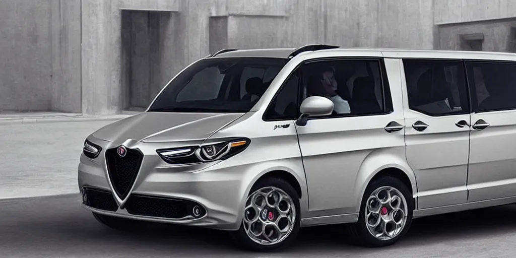 Image similar to “2022 Alfa Romeo Minivan”