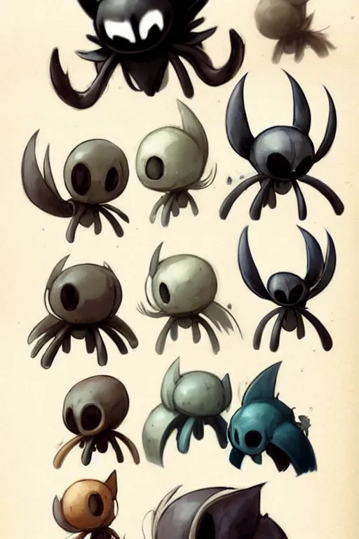 Prompt: ( ( ( ( ( 1 9 5 0 s hollow knight new characters. muted colors. ) ) ) ) ) by jean - baptiste monge!!!!!!!!!!!!!!!!!!!!!!!!!!!!!!