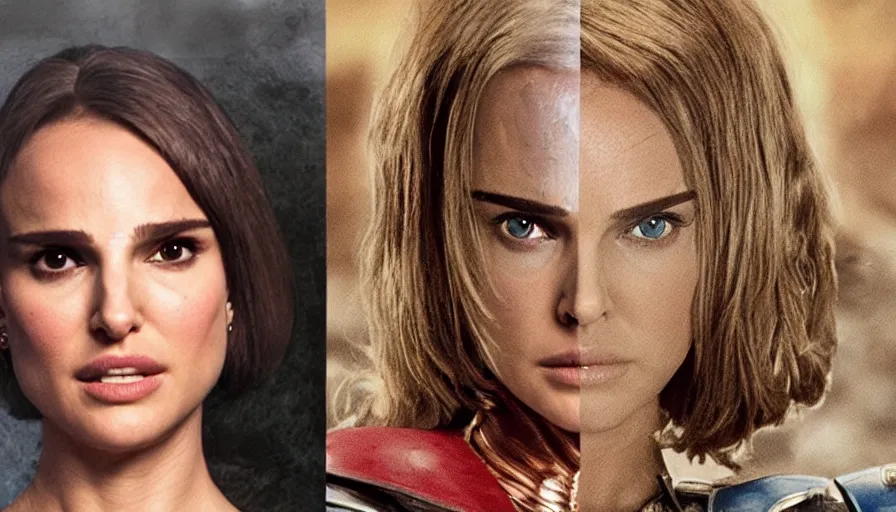 Image similar to Natalie Portman as He-Man