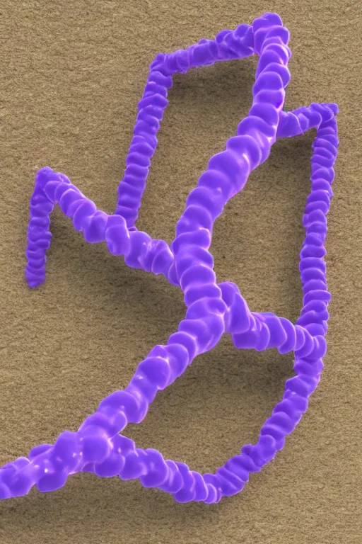 Prompt: dna, purple