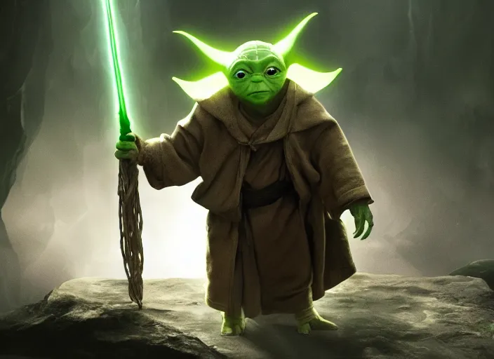 ArtStation - fan art streamer yoda no jogo darken darken