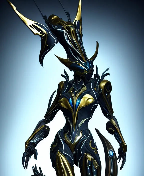 Image similar to exquisite cinematic full body shot of a beautiful saryn prime warframe, that's a beautiful stunning anthropomorphic robot female dragon with metal cat ears, posing elegantly, robot cat paws for feet, sharp claws, streamlined white armor, long elegant tail, two arms, two legs, long tail, detailed warframe fanart, destiny fanart, macro art, dragon art, furry art, realistic digital art, warframe art, Destiny art, furaffinity, DeviantArt, artstation, 3D realistic, 8k HD, octane render