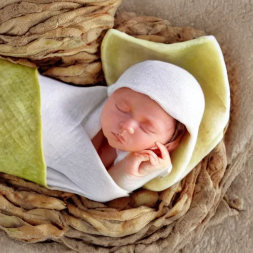 Image similar to burrito baby