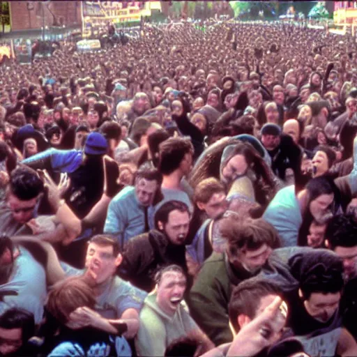 Image similar to chasing amy mosh pit