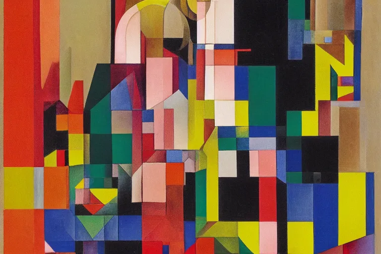Image similar to a man about town by johannes itten