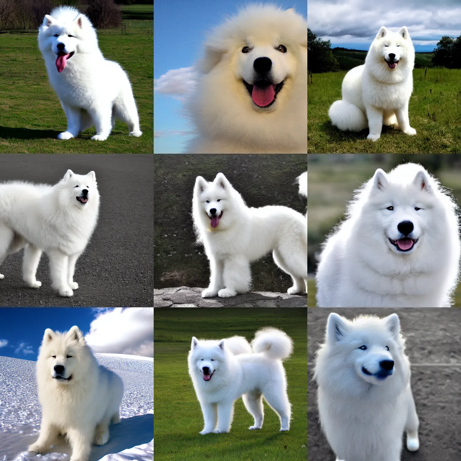 Samoyed cloud sale