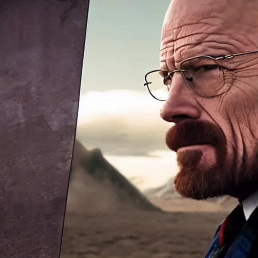 Image similar to Walter White as Thor, 8k