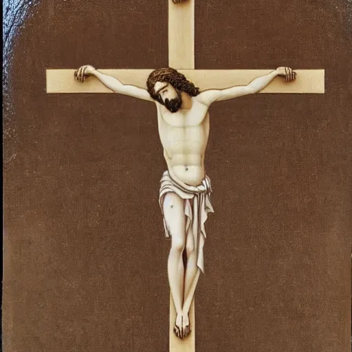 Image similar to Jesus christ on the cross, by Miura, Kentaro