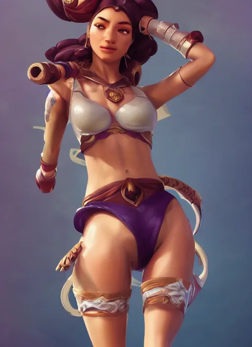 Prompt: zenra taliyah, from league of legends, au naturel, pawg, aokan, hyper detailed, digital art, overhead view, trending in artstation, studio quality, smooth render, unreal engine 5 rendered, octane rendered, art style by kristen liu - wong and natalie krim andlera balashova and wlop and samantha mandala