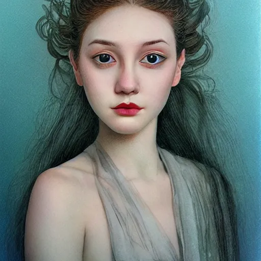 Image similar to photo of young woman by tran nguyen