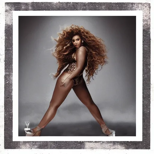 Prompt: Beyonce - Reinassance, album cover art