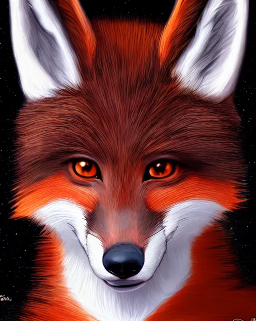 Image similar to award - winning extremely detailed fantasy art of a cute female innocent eyes anthro vulpes vulpes fulva, furaffinity 4 k