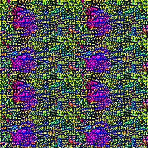 Prompt: a colorful autostereogram of a mind virus