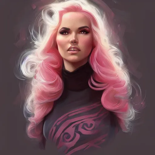 Prompt: burt reynolds!!!!, full body, entire body, pink hair, gorgeous, amazing, elegant, intricate, highly detailed, digital painting, artstation, concept art, sharp focus, illustration, art by Ross tran