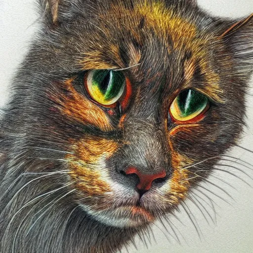 Prompt: Colored pencil art, highly detailed, artstation