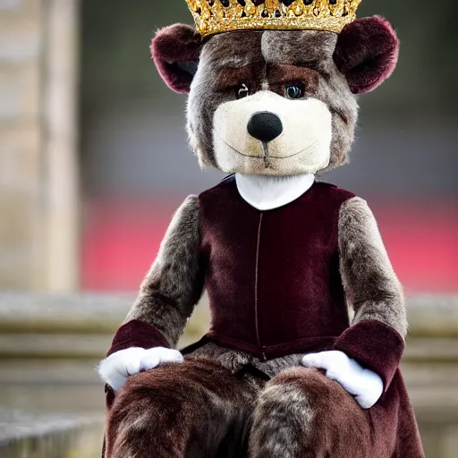 Prompt: the Royal Fursuit, exhibited among the other Crown Jewels of the United Kingdom, publicity photograph © Historic Royal Palaces 2022