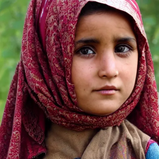 Image similar to national geographic afghan girl