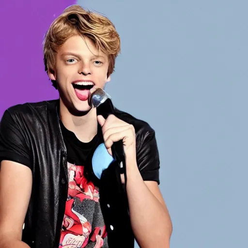 Image similar to jace norman singing in 2020