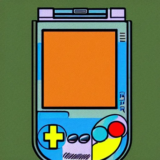 Prompt: a gameboy color, art by leonardo davinci