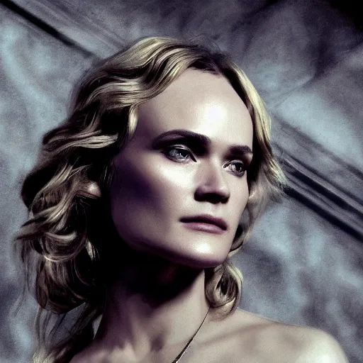 Prompt: fatally beautiful face helen of Troy/Diane Kruger, dynamic lighting, cinematic, establishing shot, extremely high detail, shining, photo realistic, cinematic lighting, intricate line drawings, 8k resolution