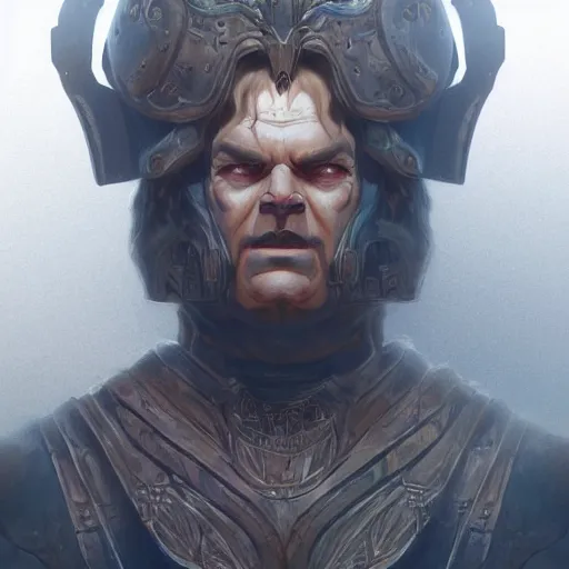 Image similar to vigo the carpathian, wlop on artstation