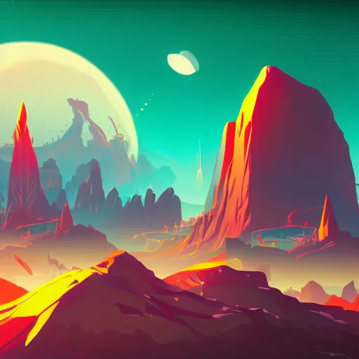 Image similar to i wonder how long this channel will last for no mans sky anton fadeev asher brown durand 8 k resolution