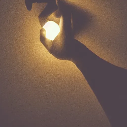 Prompt: a pinprick of light amongst the darkest night