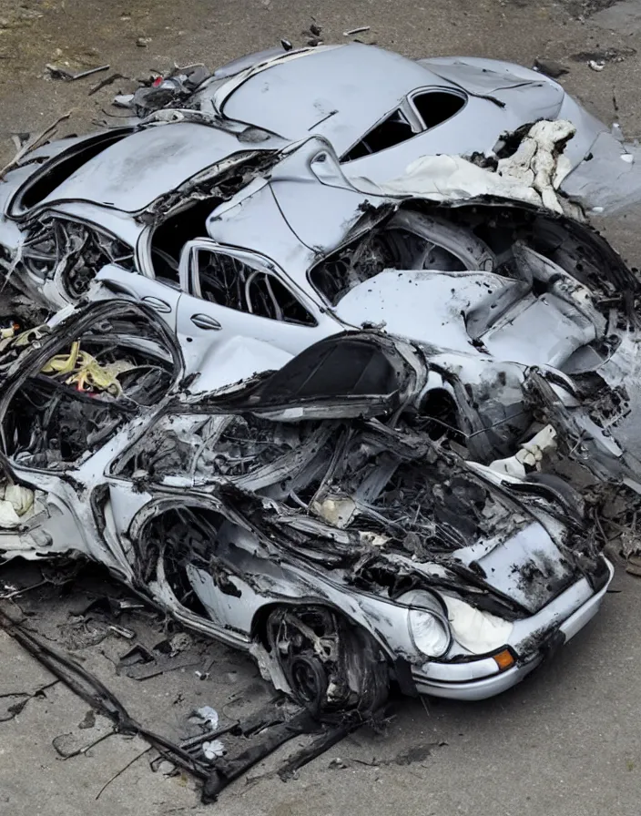 Image similar to porsche 9 1 1 as exploded parts catalog