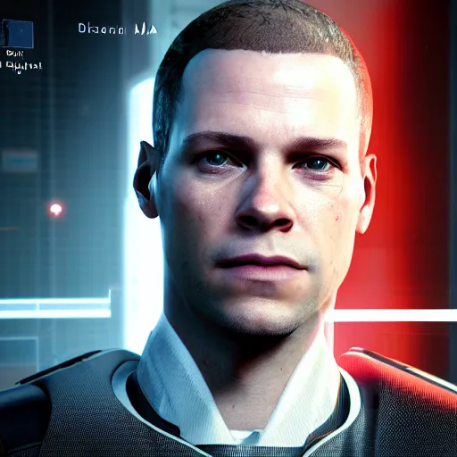 Image similar to Portrait of Markus from Detroit : Become Human