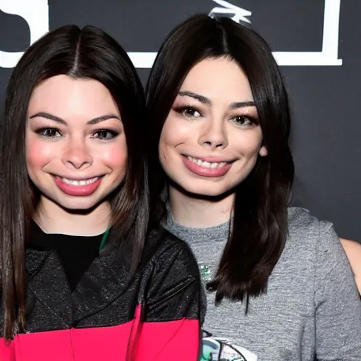 Image similar to miranda cosgrove as carly shay fights conor mcgregor