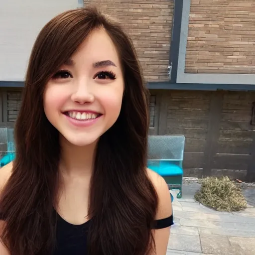 Image similar to face of Chinese Pokimane