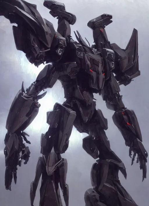 Image similar to mecha from an anime movie, concept art by ruan jia