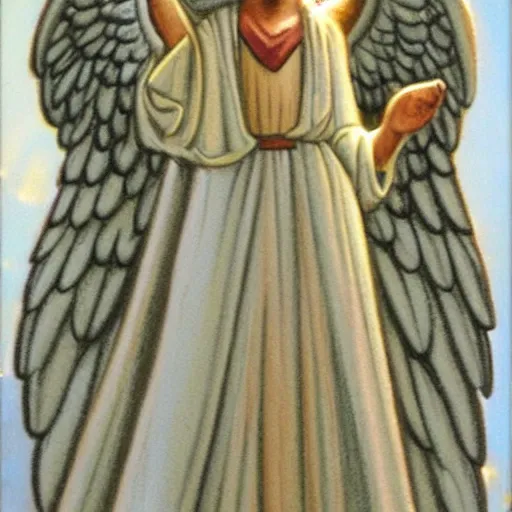 Image similar to biblically accurate angel