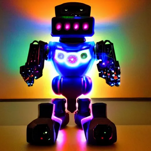 Image similar to “ rgb gamer robot ”